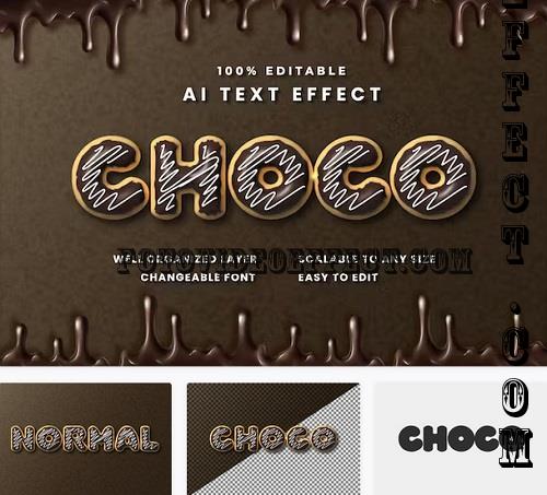 Choco Text Effect - 8M8KUNG