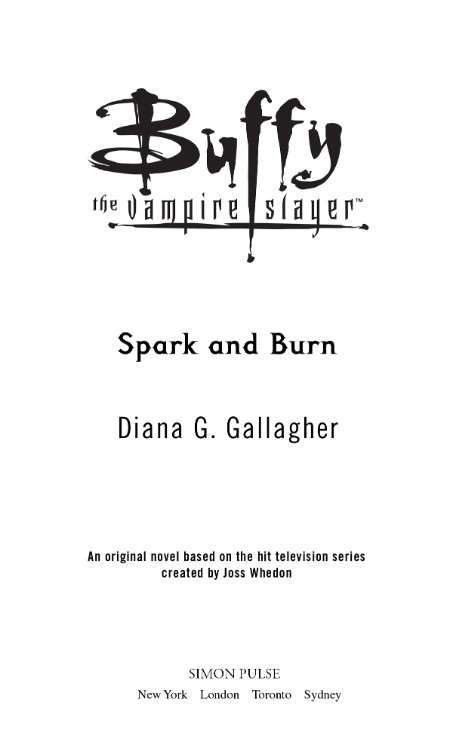 Spark and Burn by Diana G. Gallagher