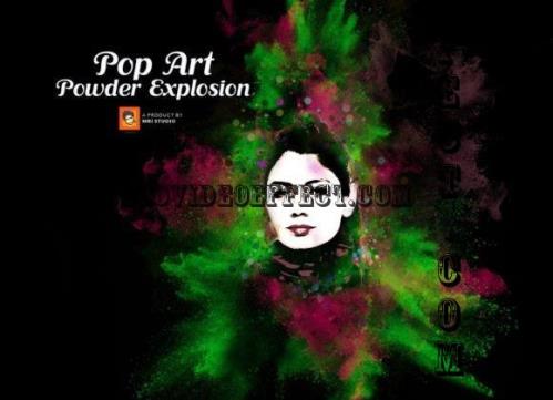 Pop Art Powder Explosion Action - 3253760