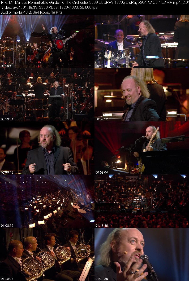 Bill Baileys Remarkable Guide To The Orchestra (2009) BLURAY 1080p BluRay 5 1-LAMA 893cf6f258315dfb3ba3180581bbdc3c
