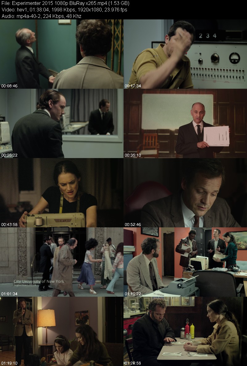 Experimenter 2015 1080p BluRay x265 7ed196d60710c215bcebe132ba2f4b66