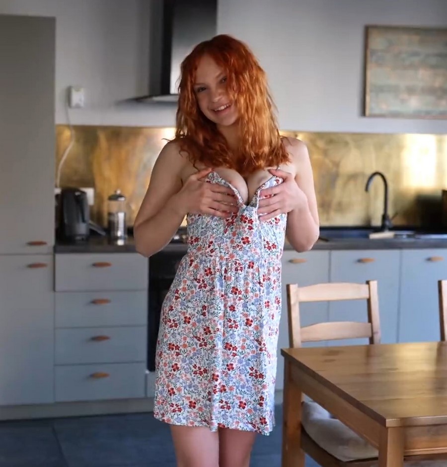 Verlonis Alina Teen Fucks In The Kitchen In The Morning FullHD 1080p