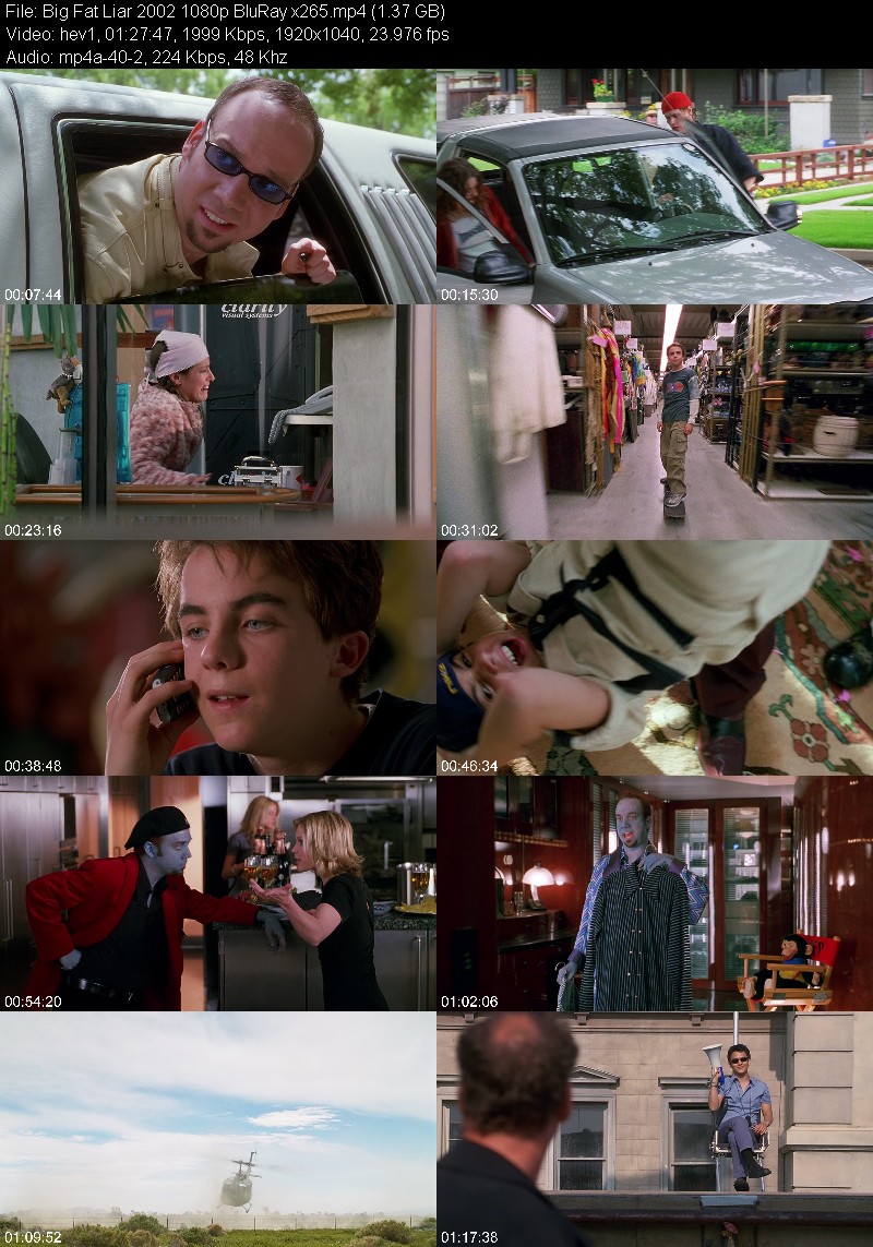 Big Fat Liar 2002 1080p BluRay x265 E8ac172658141a1504af019b59f33ad8