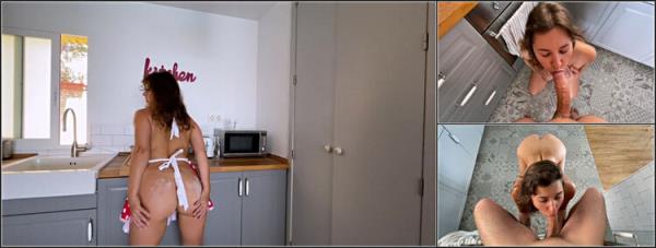 XoHannaJoy - He Couldn t Resist My Body While I Was Cooking - [ModelsPorn] (FullHD 1080p)