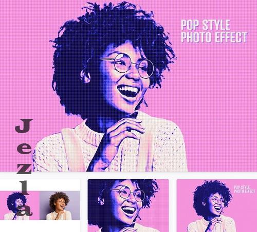 Pop Style Photo Effect - 9P4S4S2