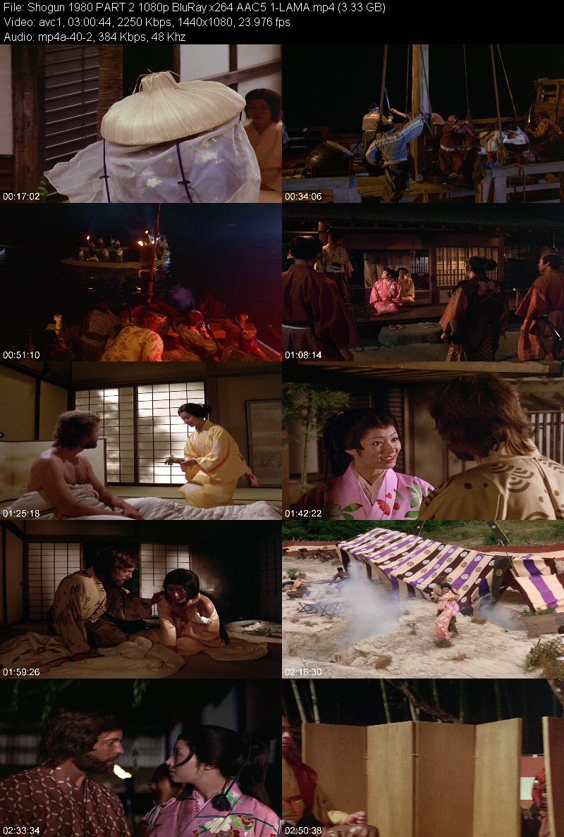 Shogun (1980) PART 2 1080p BluRay 5 1-LAMA 1a577ff94b9b3fed30cba330b7848e20