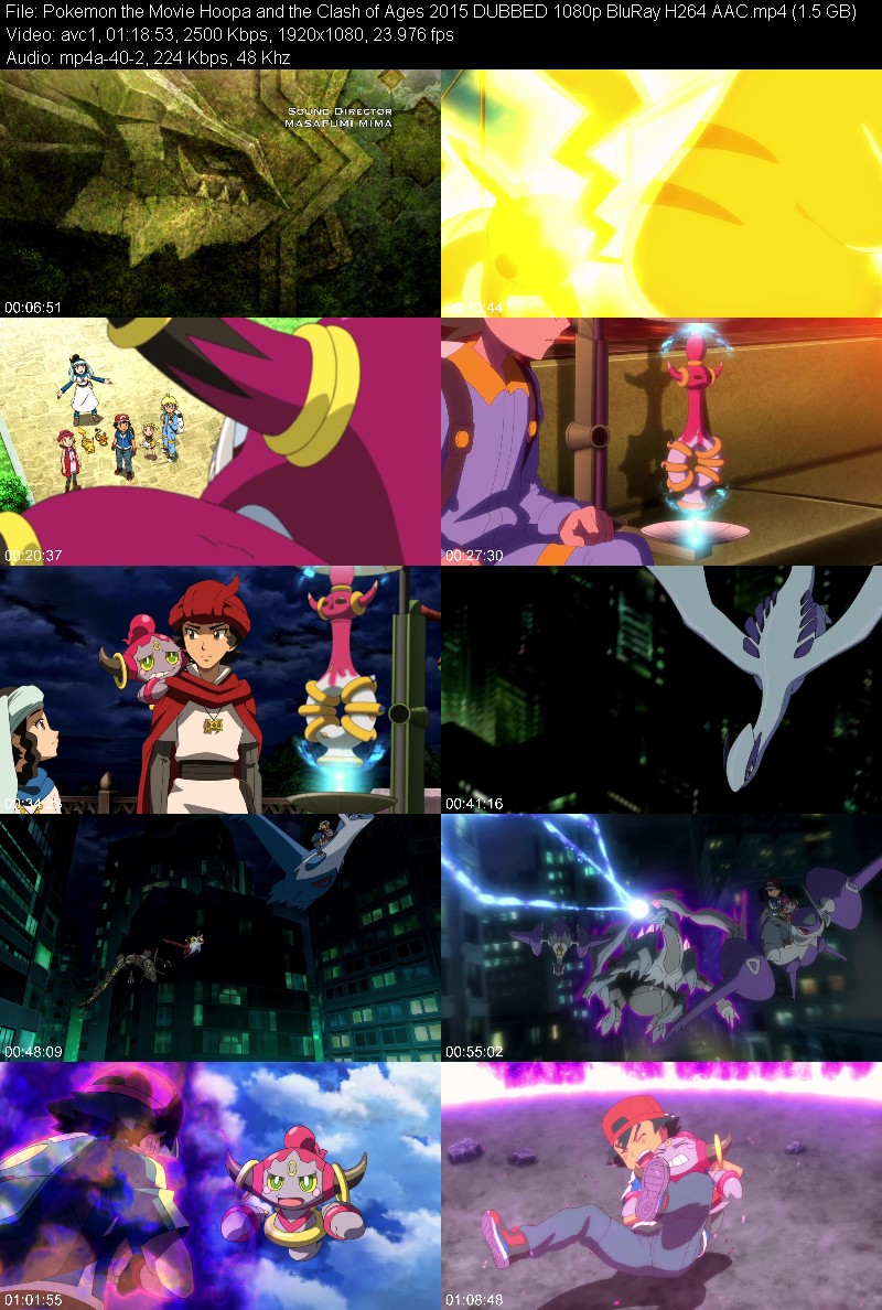 Pokemon the Movie Hoopa and the Clash of Ages 2015 DUBBED 1080p BluRay H264 AAC 5bf2ab18004d5e59684ccadc88a5a832