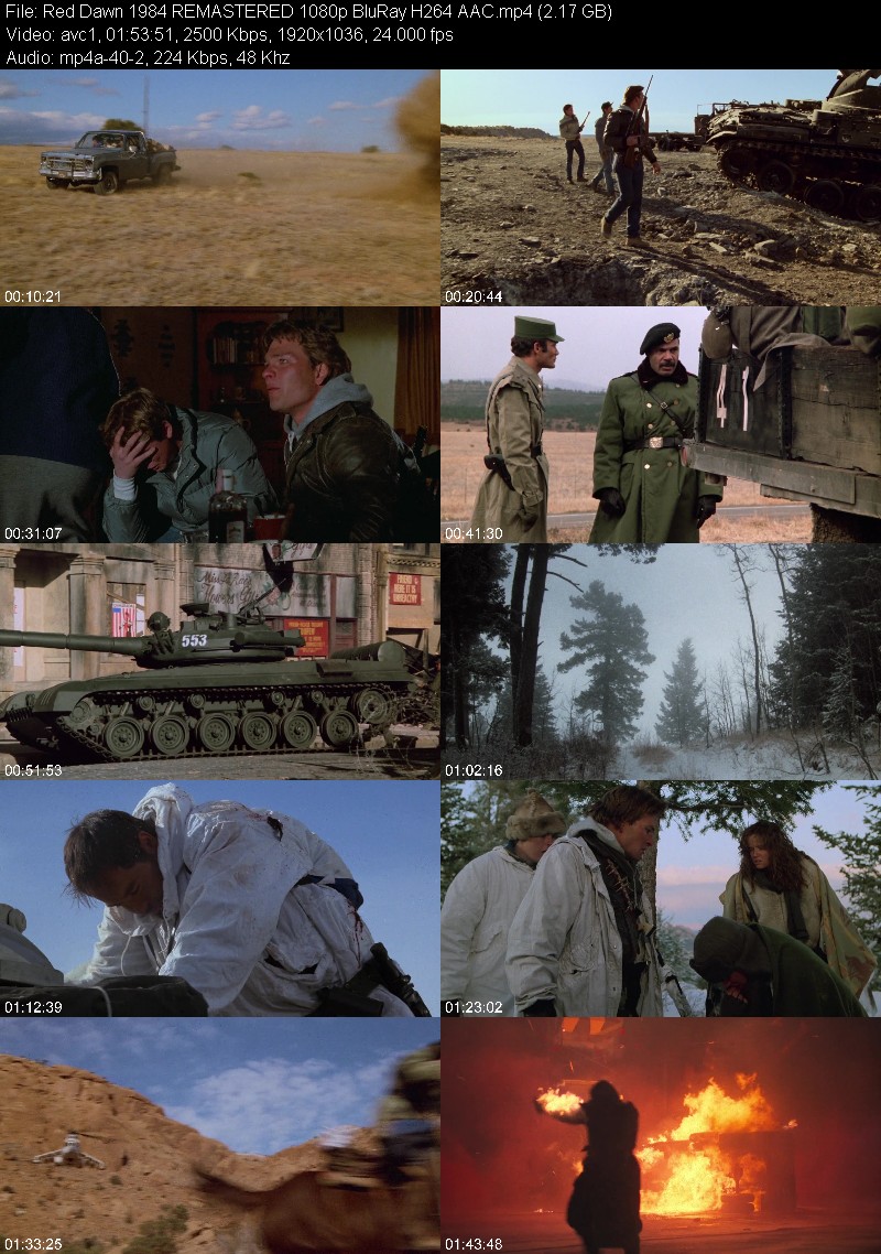 Red Dawn 1984 REMASTERED 1080p BluRay H264 AAC 147b6fce5b3d3518336b264cd4ad8945