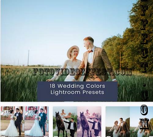 18 Wedding Colors Lightroom Presets - 6DGXMFH