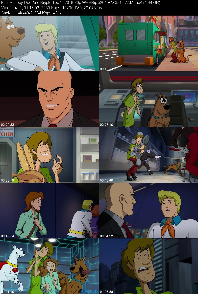 Scooby-Doo And Krypto Too (2023) 1080p WEBRip 5 1-LAMA 86144f8228648576c8b8cdaf375b5a80