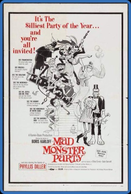 Mad Monster Party (1967) 1080p BluRay [YTS]