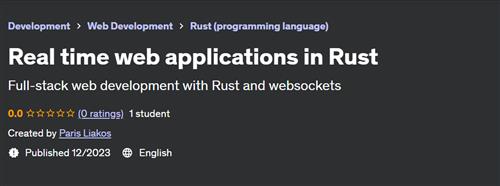 Real time web applications in Rust