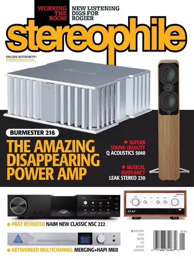 Stereophile No. 1 (January) 2024