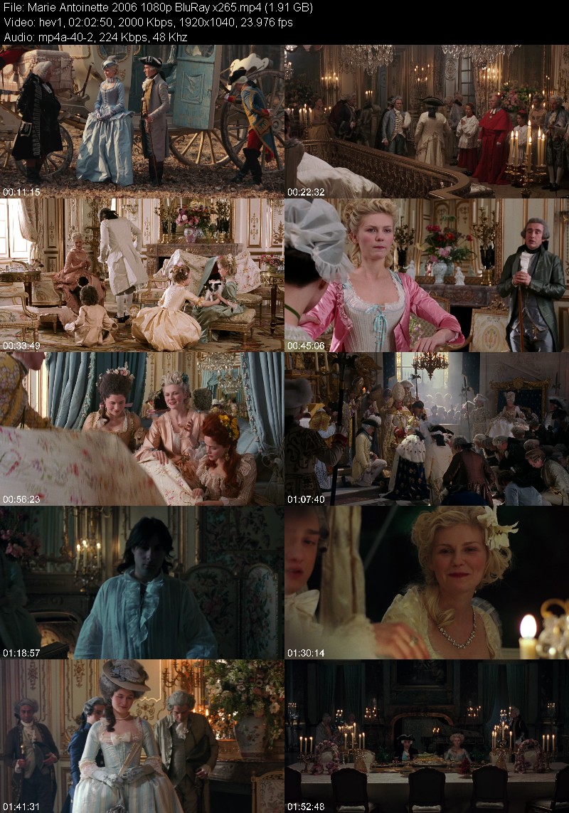 Marie Antoinette 2006 1080p BluRay x265 14f6ef3d260ea3998d1fcace576a6abf