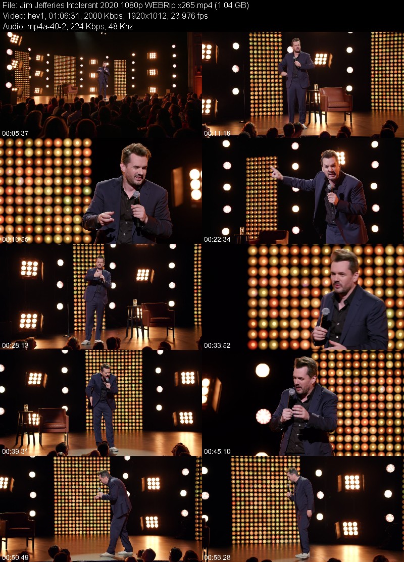 Jim Jefferies Intolerant 2020 1080p WEBRip x265 532878df7080307dd03f926c8a26dac2