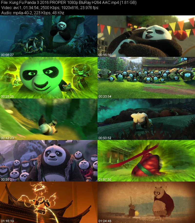 Kung Fu Panda 3 2016 PROPER 1080p BluRay H264 AAC Cb96911eb82b9765f316930bb90cbdd4