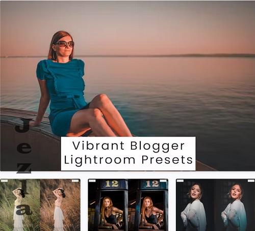 Vibrant Blogger Lightroom Presets - B9T7KU7