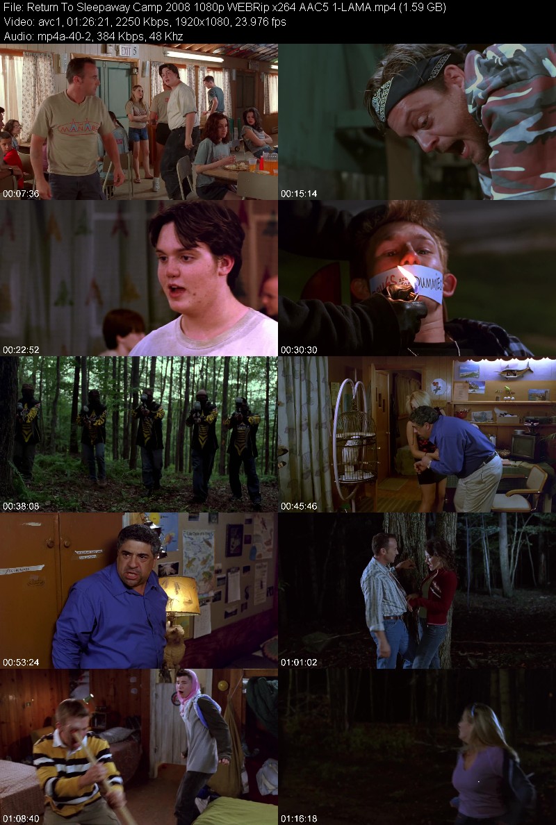 Return To Sleepaway Camp (2008) 1080p WEBRip 5 1-LAMA 5c0eae63529adc91a56932c936424add