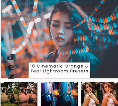 Cinematic Orange & Teal Lightroom Presets - 7DYKP4M