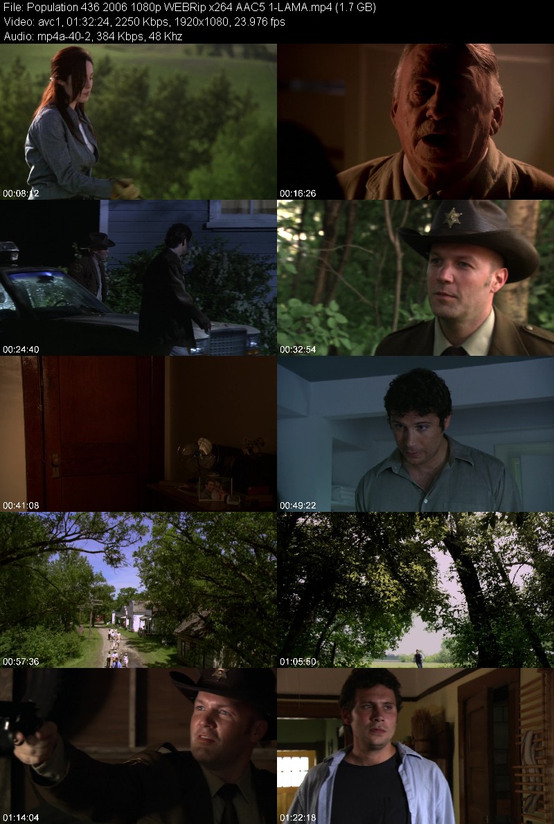 Population 436 (2006) 1080p WEBRip 5 1-LAMA 58d3033f57a8b70b35625088c33f96ee