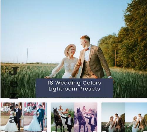 18 Wedding Colors Lightroom Presets - 6DGXMFH