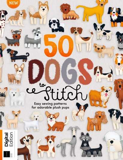 50 Dogs to Stitch - 2nd Edition 2023