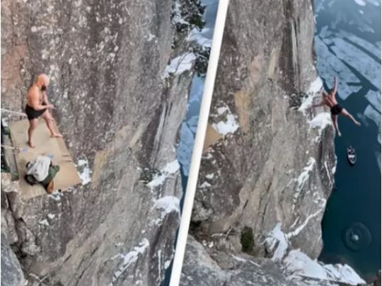 «Божевільний» норвежець встановив світовий рекорд у «смертельних стрибках»: вражаюче відео