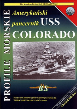 BS - Profile Morskie 45 - Amerykanski pancernic USS Colorado