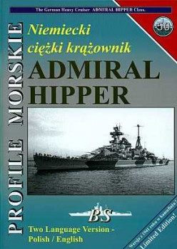 BS - Profile Morskie 50 - Niemiecki ciezki krazownik Admiral Hipper