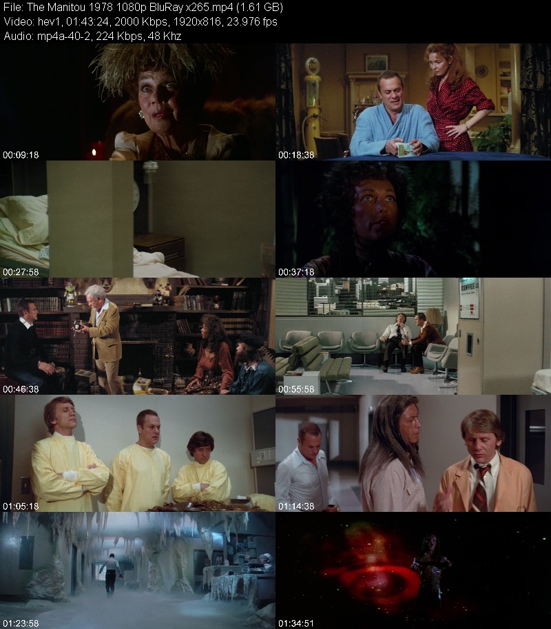 The Manitou 1978 1080p BluRay x265 7234409f2e7db2d1be6561a7913e8b6c