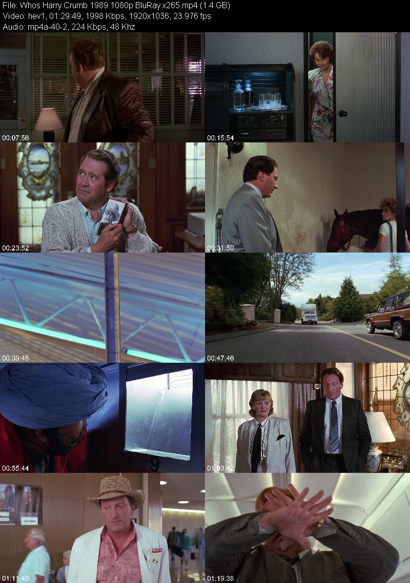 Whos Harry Crumb 1989 1080p BluRay x265 710d1219443be5a1089f9a25eb40d6a8