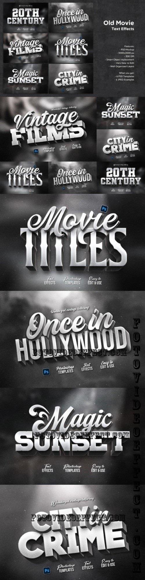 Old Movie Titles - 91609526