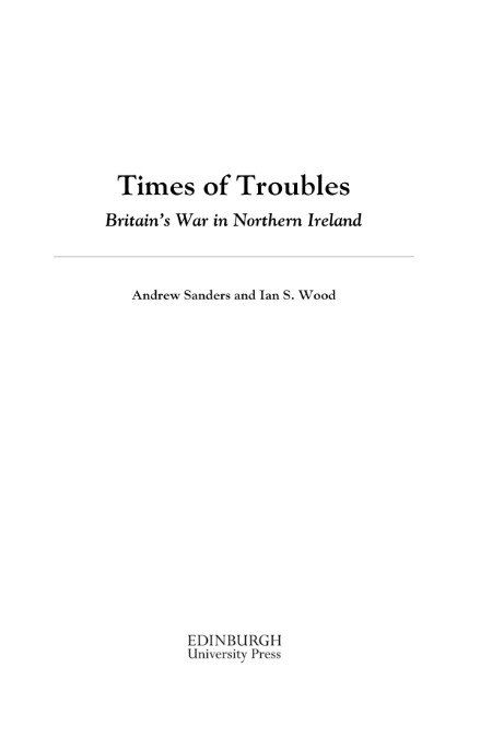 Times of Troubles by Andrew Sanders D29315dd2298af0625d618990099693f