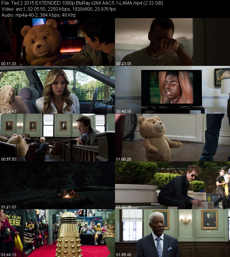 Ted 2 (2015) EXTENDED 1080p BluRay 5 1-LAMA 99a1872309f58e3af83fc0843f7aef4f