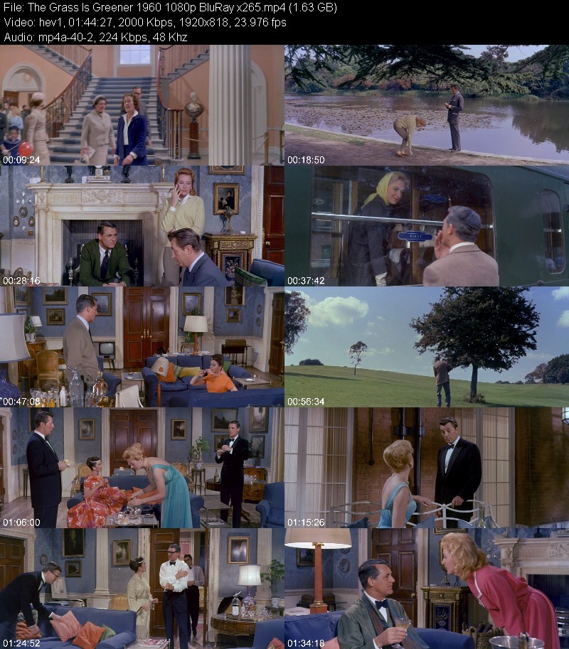 The Grass Is Greener 1960 1080p BluRay x265 E667252c4420024290c998942c5f2768