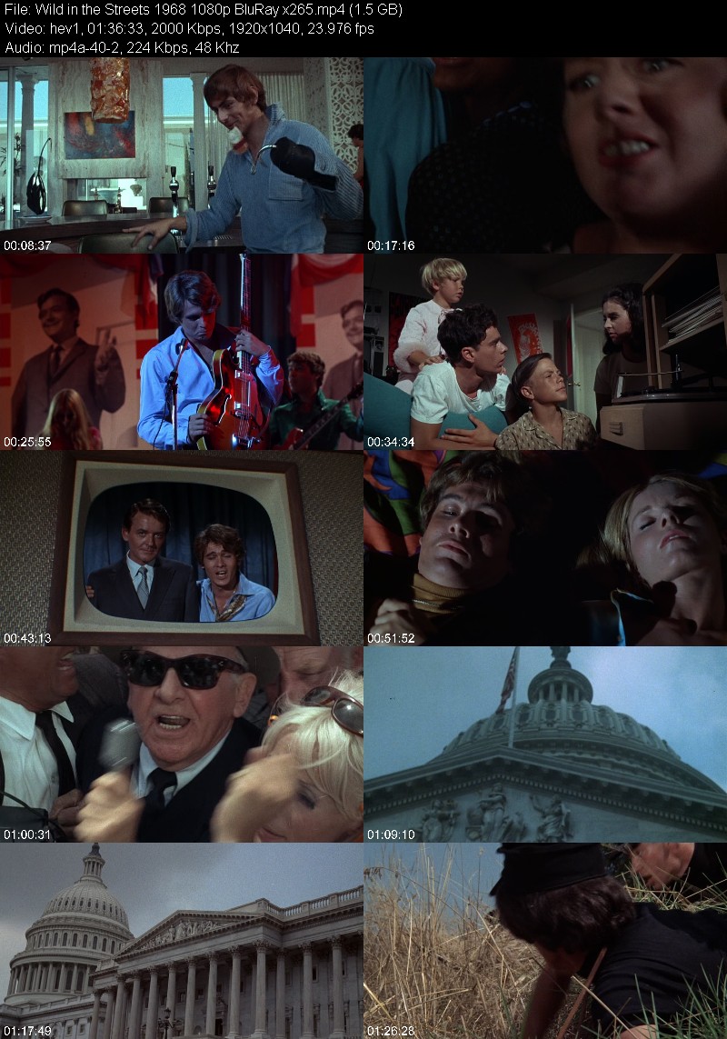 Wild in the Streets 1968 1080p BluRay x265 0f27ec7cef67c38fbb62bb1f114e3975