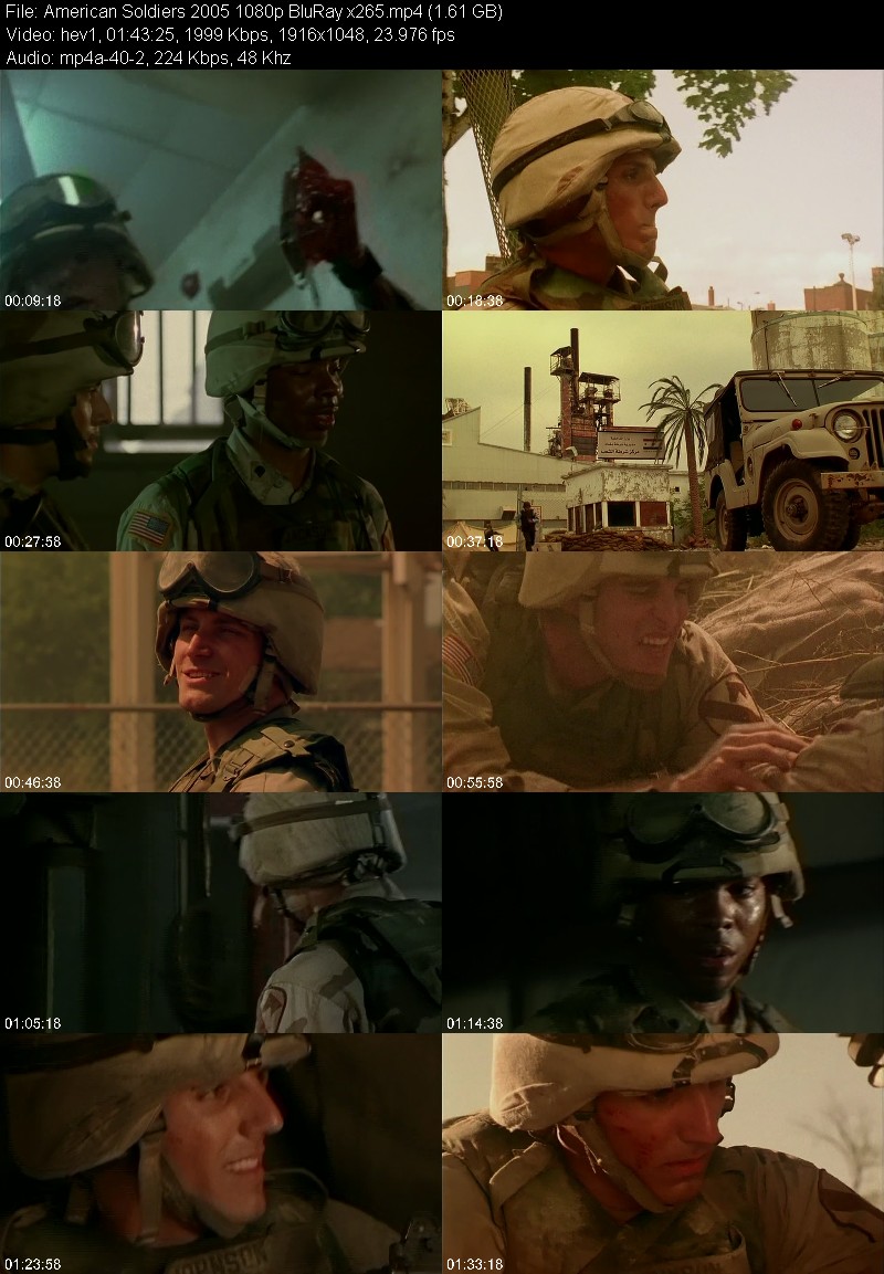 American Soldiers 2005 1080p BluRay x265 6103058af29aeffd9631f03c72f75a8a