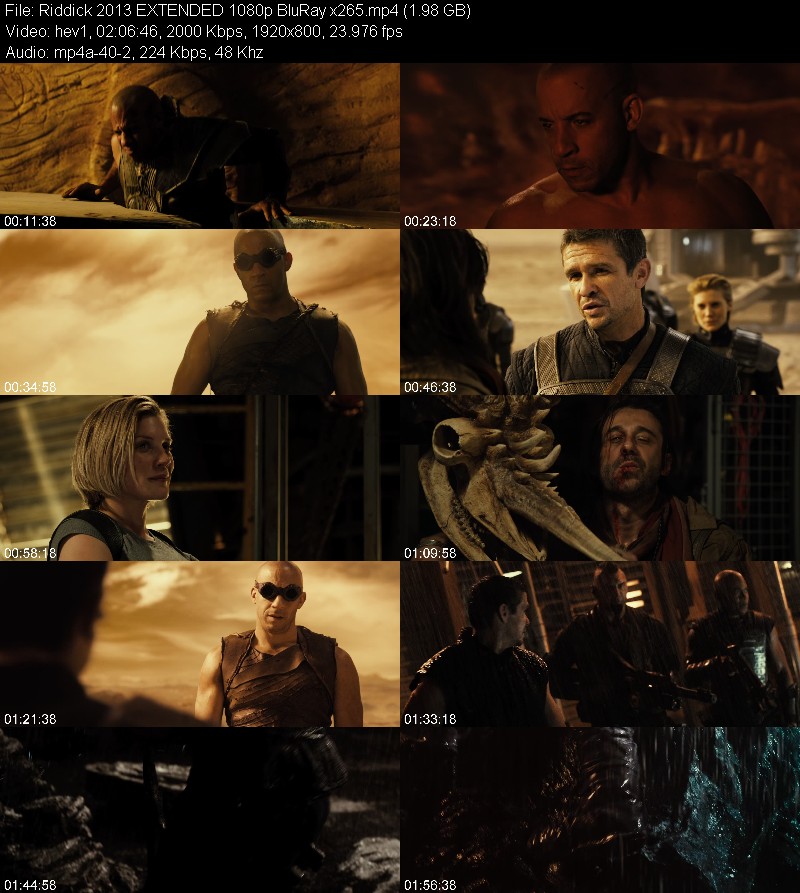 Riddick 2013 EXTENDED 1080p BluRay x265 5201c572a5b01296944064dbe156f494