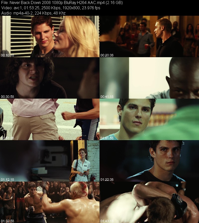 Never Back Down 2008 1080p BluRay H264 AAC E831204f14394516bd03c9449262419b