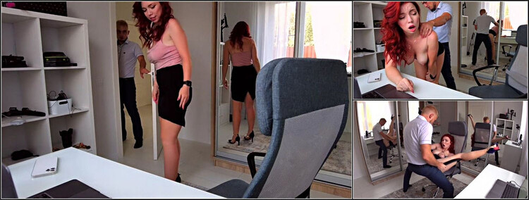 Sex In The Office! Nothing Unusual! Just Jerk Off!