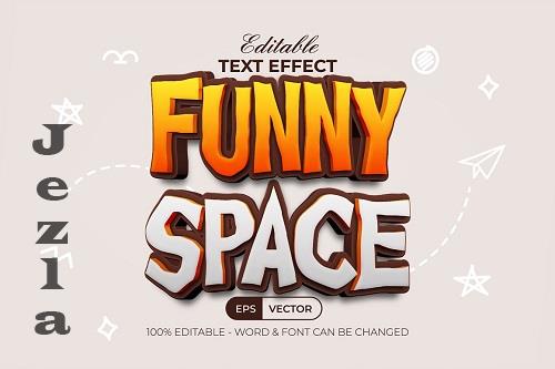 Fun Text Effect 3D Style - 91647237