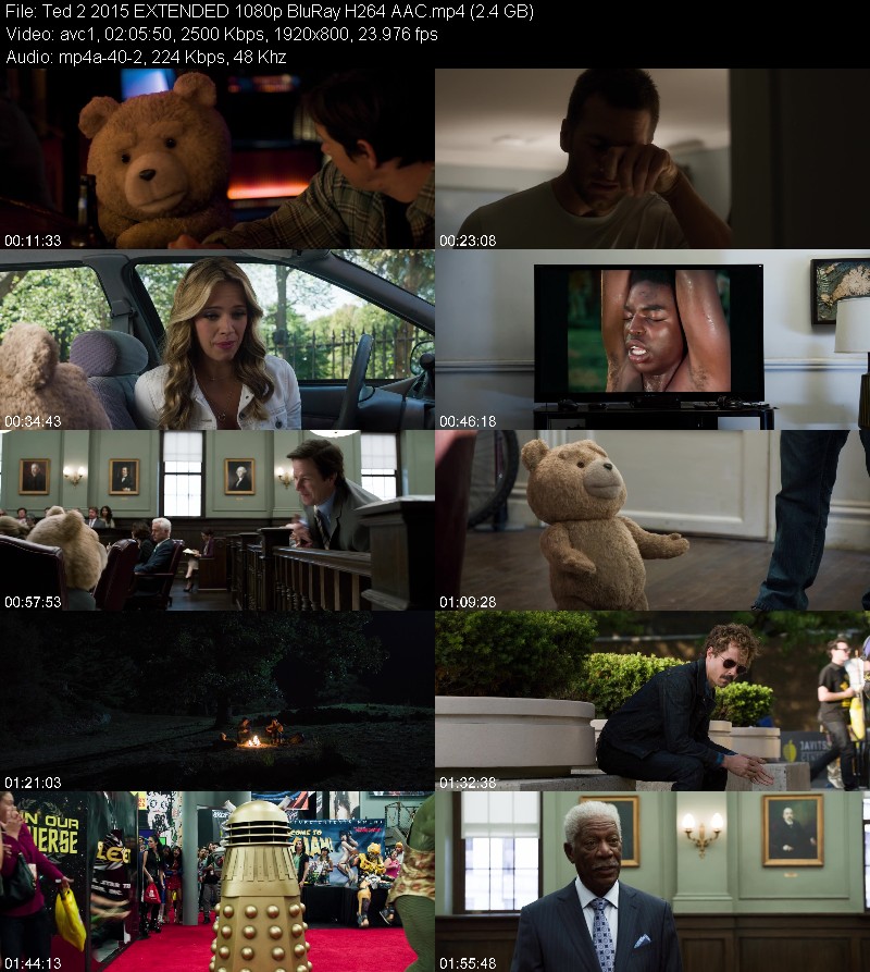 Ted 2 2015 EXTENDED 1080p BluRay H264 AAC Ec20825aca772a8ecbb80d4305ba27b5