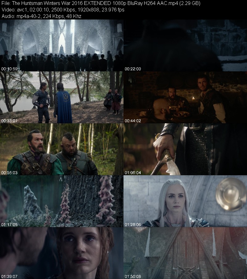 The Huntsman Winters War 2016 EXTENDED 1080p BluRay H264 AAC A8590f6b21fd264d7c10a999c66646eb