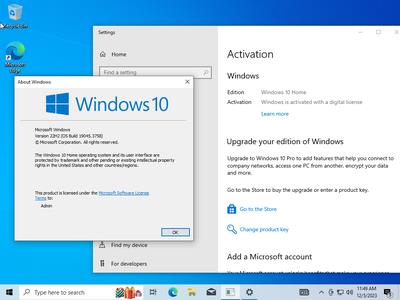 Windows 10 22H2 build 19045.3758 AIO 13in1 Preactivated Multilingual (x64) 