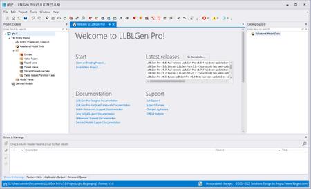 LLBLGen Pro 5.11.0