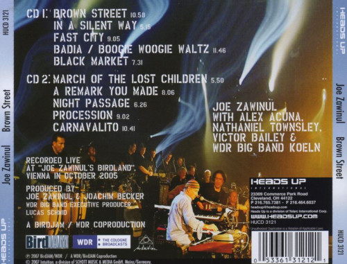 Joe Zawinul - Brown Street (2007) 2CD  Lossless