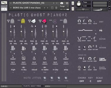Sound Dust Plastic Ghost Piano#2 KONTAKT