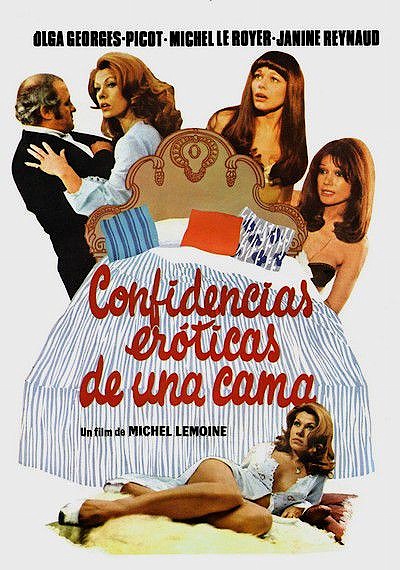 Эротические откровения чересчур удобной кровати / Les confidences erotiques d'un lit trop accueillant (1973) DVDRip