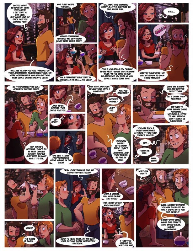 chesshire88 - Spicing things up Porn Comic