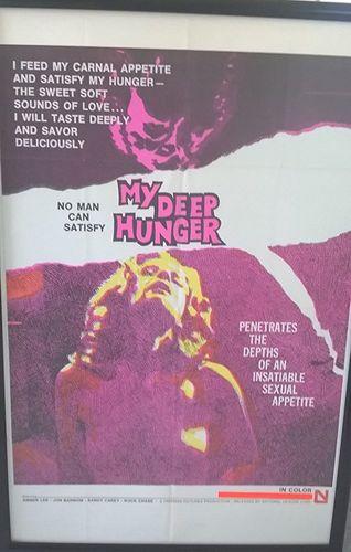 My Deep Hunger / Коты с черной аллеи (Harry Flynn, Pamela Sweet, Freeman Pictures) [1973 г., Erotic, Crime, Drama, Mystery, VHSRip]